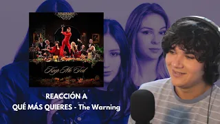 REACCIONANDO a QUÉ MÁS QUIERES - THE WARNING / Español