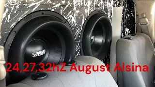 (24,27,32Hz) August Alsina - Downtown Rebassed