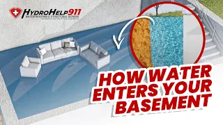 How Water Gets Into a Basement | Basement Waterproofing Contractor