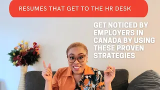 HOW TO USE THESE PROVEN STRATEGIES TO GET A CANADA JOB OFFER.