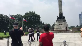 LUNETA PARK (changing of guards)