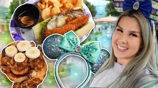 Cozy, Rainy Day at Disneyland! MUST-HAVE FOOD 🌟 Shopping for Minnie Ears | Holiday Vlog 2023
