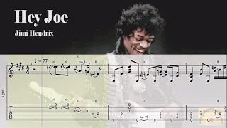 Hey Joe - Jimi Hendrix | Backing Track | Guitar Tab