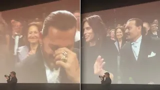 Johnny Depp Breaks Down in Tears at Cannes Film Festival