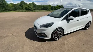 2019 69 FORD FIESTA ST-3 5 DOOR 1.5 200PS IN FROZEN WHITE 8K MILES WITH PERFORMANCE PACK WITH EXTRAS