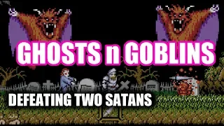 Ghosts n Goblins ARCADE - Defeating Both Satans