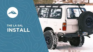 The La Sal Rack Install (1990 - 1997 80 Series Toyota Land Cruiser Roof Rack)