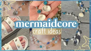 Mermaidcore DIYs to make when you're bored this summer (using REAL seashells!)