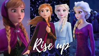 Elsa and Anna "Rise up"