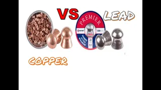 Copper vs Lead Airgun Pellets