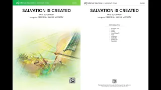 Salvation Is Created, arr. Deborah Baker Monday – Score & Sound