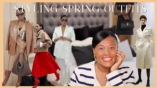 Styling Spring Outfits | Shopping in NYC | The Anatomy of an Outfit | Simply Kura