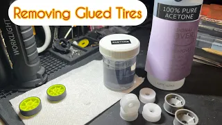 How To Video: Removing Glued Tires | Reusing wheels #miniz