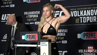 UFC 298: Volkanovski vs. Topuria Official Weigh in Live Stream