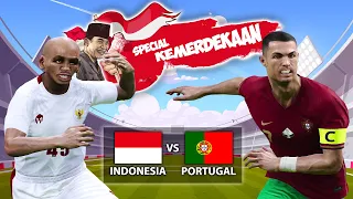 INDONESIA VS PORTUGAL | HANCURKAN PENJAJAH!  (VIDEO SPECIAL KEMERDEKAAN HUT RI KE-76!)