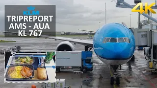 ✈ [4K] TRIPREPORT | KLM | Boeing 777-300 | Amsterdam - Aruba  | Economy Comfort Class