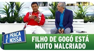 A Praça É Nossa (06/08/15) - Filho de Paulinho Gogó está muito malcriado