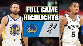 San Antonio Spurs vs Golden State Warriors FULL GAMEHIGHLIGHTS | March 31 | 2024 NBA Season