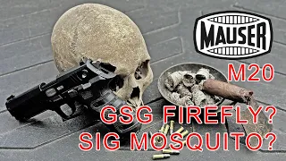 Mauser M20 .22lr Pistol (Sig Mosquito, GSG Firefly)