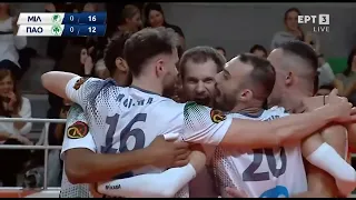 Μίλωνας - Παναθηναϊκός 3-0 | HIGHLIGHTS | 05/11/2022 | ΕΡΤ