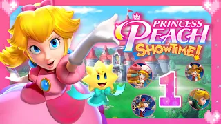 💗 Princess Peach Showtime! - Floor 1 Gameplay Walkthrough 100% (4k) 💗