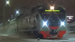 Электропоезд ЭД4М-0453 "ЦППК" экспресс "Владимир - Москва Курская"