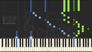 [ Piano Solo Tutorial ] Final Fantasy XV - Fantastica! (FF15 PS4 GAME synthesia)