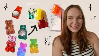 DIY Gummibärchen Magnete 🧸🍭 | Dopamine Decorating