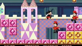 Castle of Illusion Starring Mickey Mouse Sega Genesis no death 60fps