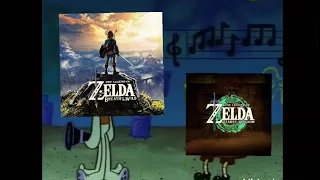 SpongeBob Wrong Notes Meme - Tears Of The Kingdom theme vs Breath Of The Wild theme