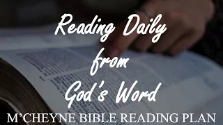 M’CHEYNE BIBLE READING PLAN -  April 25