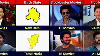 Comparison -- Shahrukh Khan vs Thalapathy Vijay   #youtubevideo #youtube #viralvideo