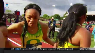 NCAA Record Goes Down Womens 4x400m Finals NCAA Championships 2017