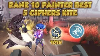 #79 Rank 10 Painter Easy 5 Ciphers Kite Polun | Identity V第五人格 제5인격 |アイデンティティV |Painter