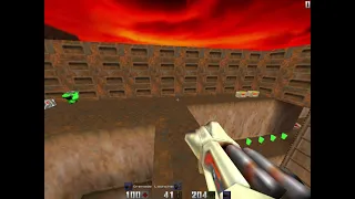 Quake 2 Jump - Shells to hb ledge across arena - q2dm1
