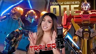 Transformers One Trailer Reaction | Chris Hemsworth, Brian Tyree Henry, Scarlett Johansson