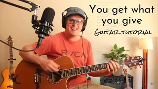 You Get What You Give Guitar Tutorial // The New Radicals +PDF