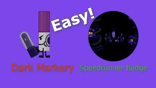 How to Find "Dark Markery" and "Speedrunner" Badge In Find the Markers (Read Description)