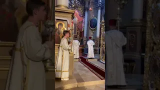 Кадіння зі Стихами Пасхи. Пасхальна Літургія. Easter Paschal Liturgy incensation