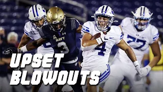 Biggest Upset/Unexpected Blowouts of the 2020-21 College Football Season! (20+ Points)