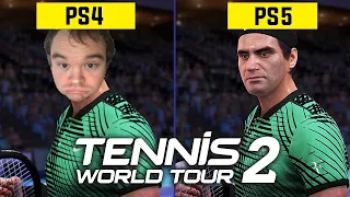 PRØVER NYT TENNIS SPIL PÅ PS5