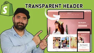 How To Show Transparent Header in Dawn Theme V13 [2024]
