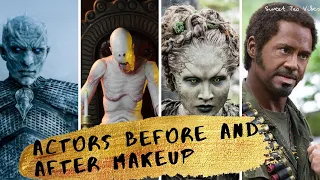 Actors Before & After Special Makeup