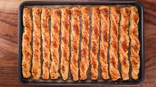 How to Make Perfect Cheese Straws with Handmade Rough Puff Pastry