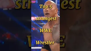 Top 5 Strongest WWE wrestler || #short #shortsfeed #WWE @RareTop5info.