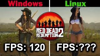 Windows VS Linux - Gaming Red Dead Redemption 2