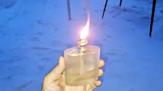 A long-burning candle that burns for several days in 3 minutes with your own hands