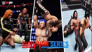 WWE 2K20: Survivor Series 2019 Full Show - Prediction Highlights (Part 1)