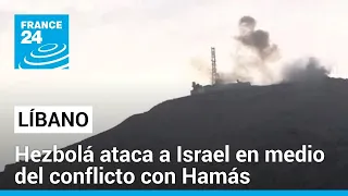 El grupo libanés Hezbolá ataca a Israel en "solidaridad" con Hamás