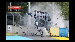 MOTORSPORT NEAR FATAL CRASHES - PART 2